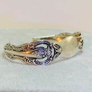 Vintage Sterling Oneida Cuff Bracelet